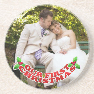 Ons eerste Onderzetter voor kerstkoppels