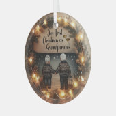 Ons eerste ornament voor grootouders (Voorkant links)