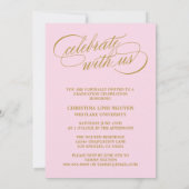 ONS ELEGANTE SCRIPT AFSTUDEERDER | UITNODIGING VOO (Achterkant)