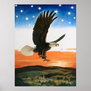 Ons embleem van Newell Convers Wyeth Poster