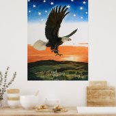 Ons embleem van Newell Convers Wyeth Poster (Keuken)