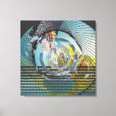 "Ons geboorteland" 24" x 24" Canvas Afdruk (Voorkant)