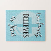 Ons gezin gelooft in Jezus Legpuzzel (Horizontaal)