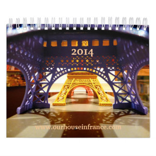Ons Huis in Frankrijk, kalender 2014