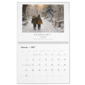 Ons jaar in foto's gepersonaliseerde gezinskaleend kalender (Feb 2027)