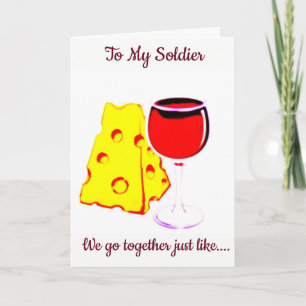"ONS JUBILEUM" AAN MIJN SOLDAAT MET LIEFDE KAART
