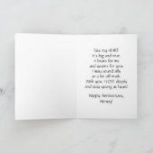 Ons Jubileum gedicht Kaart (Binnen)