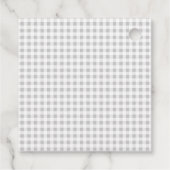 Ons kleine Dumpling Genderneutraal Baby shower Bedankjes Labels (Achterkant)