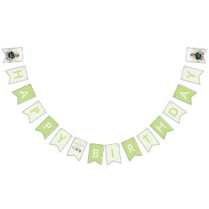 Ons kleine monster   Kleurrijke drie monsters Vlaggetjes