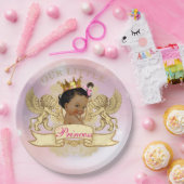 Ons kleine prinses Afrikaans Amerikaans Bord (Feest)