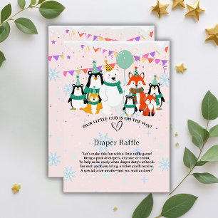 Ons kleine welpje Baby shower voor pooldieren Informatiekaartje