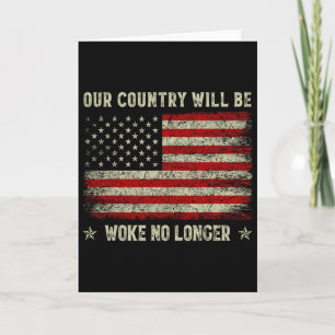 Ons land zal niet langer wakker zijn Trump 2025 Vi Kaart