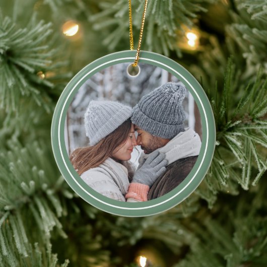 Ons liefdesverhaal Kerst Keramisch Ornament (Boom)