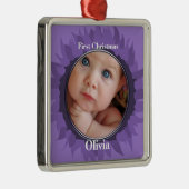 Ons Little Gerber Baby Photo Ornament - Grape (Rechts)