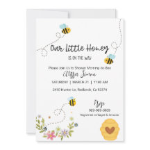 Ons Little Honey Bee thema Baby shower