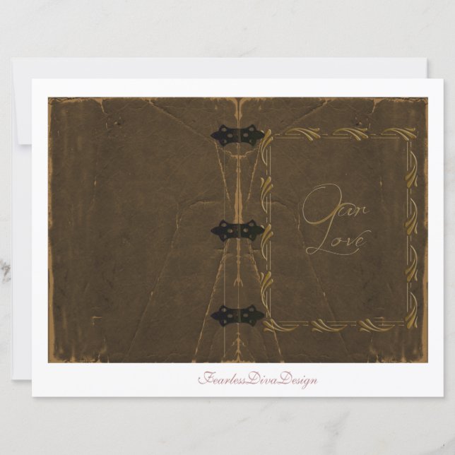 Ons Love Junk Journal Hoesje (Voorkant)