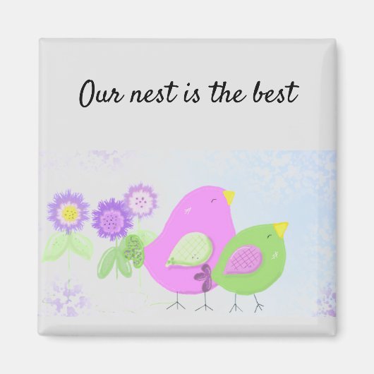 Ons nest is het beste magneet (Voorkant)
