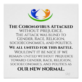 Ons nieuwe normale perfect poster