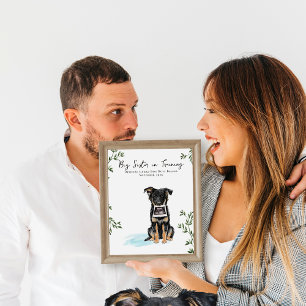 Ons Rudel Groeit Honden Dracht Foto Prop Poster