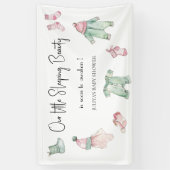 Ons slaapschoonheid baby shower spandoek (Verticaal)