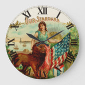 Ons Standaardetiket Grote Klok (Voorkant)