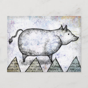 Ons Stoic Pig Briefkaart