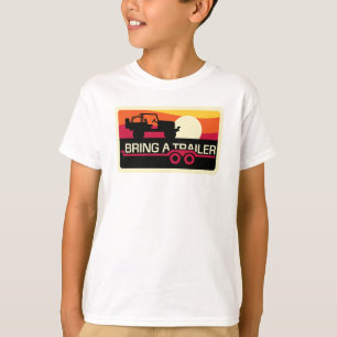 Ons Sunset 4x4-design voor kinderen! T-shirt