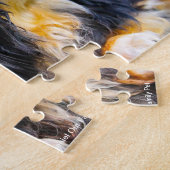 Ons Tibetaans Spanjaard Ons Gezinsdeel Legpuzzel (Zijkant)