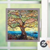 Ons vaders raam klokken raamsticker (Huis)