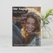 Ons Verloving 2 Photo Magazine Hoesje Kaart (Staand voorkant)