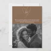 Ons Verloving 2 Photo Magazine Hoesje Kaart (Achterkant)