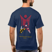Ons vertrouwen stellen in de mensheid t-shirt (Achterkant)