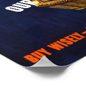 Ons voedsel vecht. poster (Hoek)