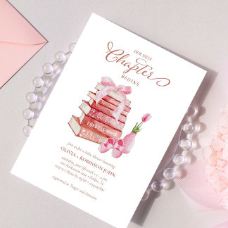Ons volgende hoofdstuk Verhalenboek Pink Girl Baby Kaart