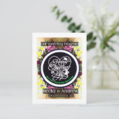 Ons Weddenprogramma Pamplet Briefkaart (Staand voorkant)