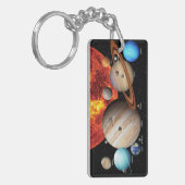 Ons zonnestelsel sleutelhanger (Voorkant Links)