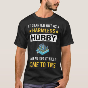 Onschadelijk Hobby Model Gebouw T-shirt