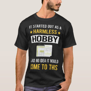 Onschadelijke Hobby Spreadsheets T-shirt