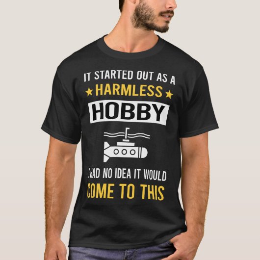 Onschadelijke Hobby Submarine T-shirt (Voorkant)