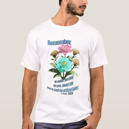 Onschatbaar Motto T-shirt (Voorkant)