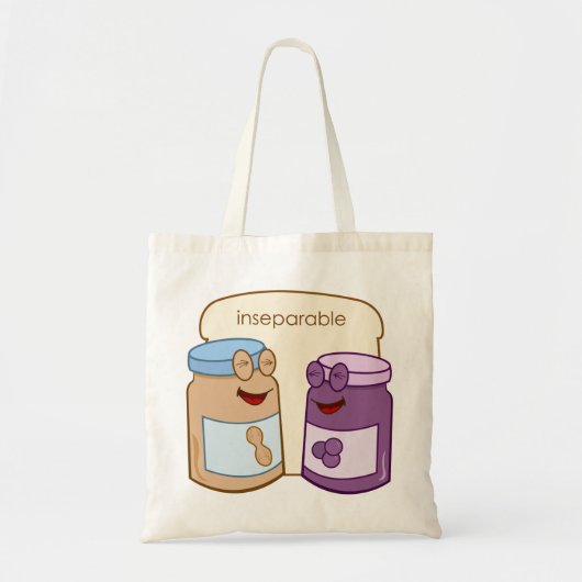 onscheidbaar tote bag (Voorkant)