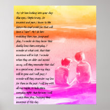 Onschuld afdrukken, waarde Poster papier (mat)