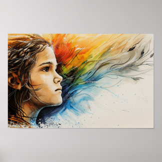 Onschuld en Moed – Heilige Maria Goretti Poster