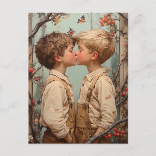 Onschuld in bloei briefkaart (Voorkant)