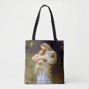 Onschuld van Bouguereau Draagtas