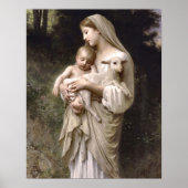 Onschuld van William Bouguereau Print (Voorkant)