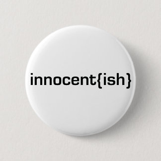 onschuldig ronde button 5,7 cm