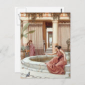 Onschuldige amusement briefkaart (Voorkant / Achterkant)