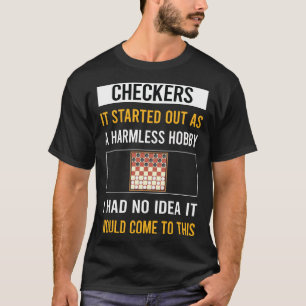 Onschuldige Hobby Checkers T-shirt