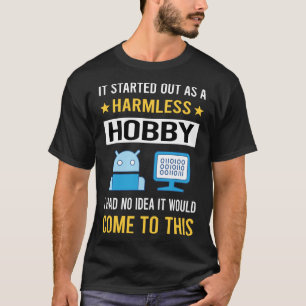 Onschuldige Hobby Kunstmatige Intelligentie AI T-shirt